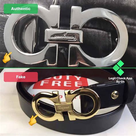 ferragamo belt fake vs real|authentic ferragamo belt.